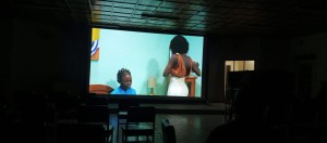 projection de film